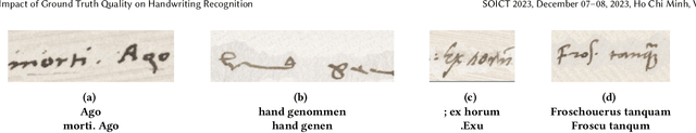 Figure 2 for Impact of Ground Truth Quality on Handwriting Recognition