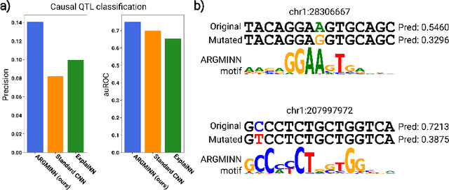 Figure 4 for A mechanistically interpretable neural network for regulatory genomics