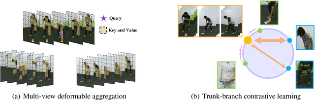 Figure 3 for Trunk-branch Contrastive Network with Multi-view Deformable Aggregation for Multi-view Action Recognition