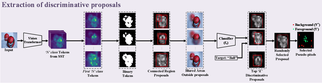 Figure 3 for DiPS: Discriminative Pseudo-Label Sampling with Self-Supervised Transformers for Weakly Supervised Object Localization