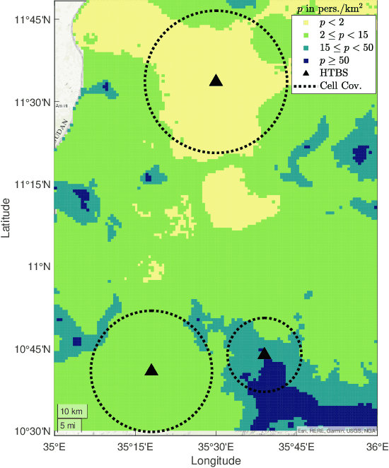 Figure 2 for Exploring High Tower Base Stations with Multi-User Massive MIMO for Rural Connectivity