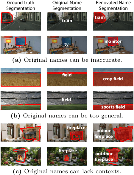 Figure 1 for Renovating Names in Open-Vocabulary Segmentation Benchmarks
