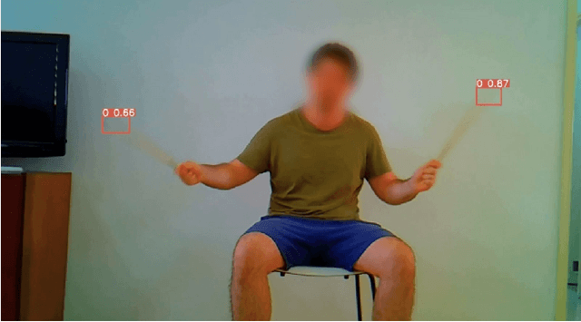 Figure 4 for A2D: Anywhere Anytime Drumming