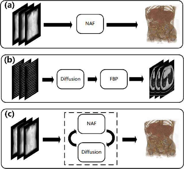 Figure 1 for Iterative Diffusion-Refined Neural Attenuation Fields for Multi-Source Stationary CT Reconstruction: NAF Meets Diffusion Model
