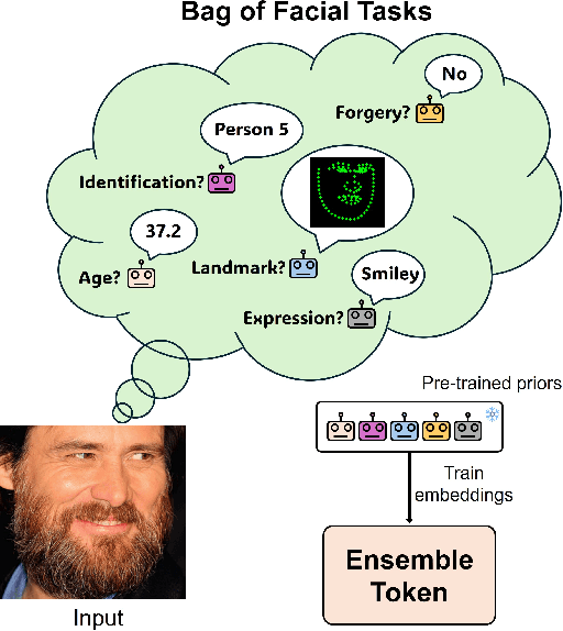 Figure 1 for Learning an Ensemble Token from Task-driven Priors in Facial Analysis