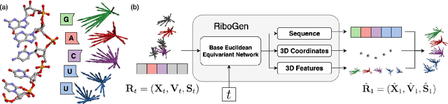 Figure 1 for RiboGen: RNA Sequence and Structure Co-Generation with Equivariant MultiFlow