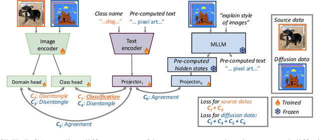 Figure 3 for Domain Generalization in-the-Wild: Disentangling Classification from Domain-Aware Representations