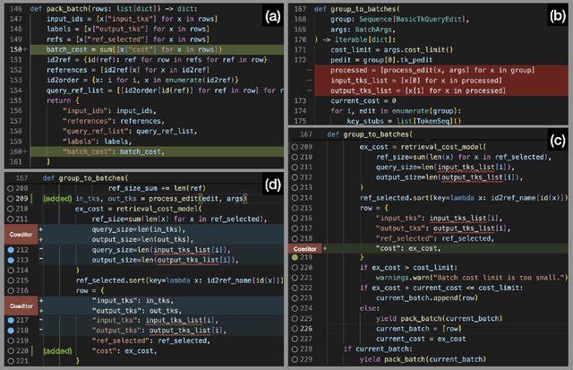 Figure 3 for Coeditor: Leveraging Contextual Changes for Multi-round Code Auto-editing