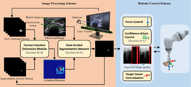 Figure 1 for Gaze-Guided Robotic Vascular Ultrasound Leveraging Human Intention Estimation