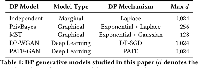 Figure 1 for Understanding how Differentially Private Generative Models Spend their Privacy Budget