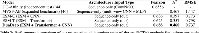 Figure 4 for DuaDeep-SeqAffinity: Dual-Stream Deep Learning Framework for Sequence-Only Antigen-Antibody Affinity Prediction