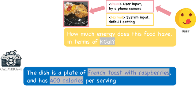 Figure 1 for CaLoRAify: Calorie Estimation with Visual-Text Pairing and LoRA-Driven Visual Language Models