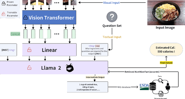 Figure 3 for CaLoRAify: Calorie Estimation with Visual-Text Pairing and LoRA-Driven Visual Language Models