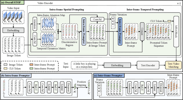 Figure 3 for STOP: Integrated Spatial-Temporal Dynamic Prompting for Video Understanding