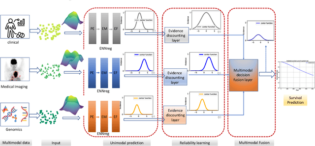 Figure 1 for EsurvFusion: An evidential multimodal survival fusion model based on Gaussian random fuzzy numbers