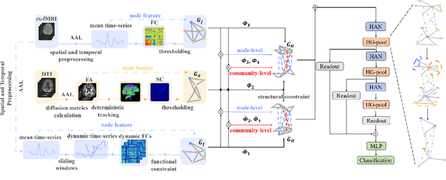 Figure 1 for A Heterogeneous Graph Neural Network Fusing Functional and Structural Connectivity for MCI Diagnosis