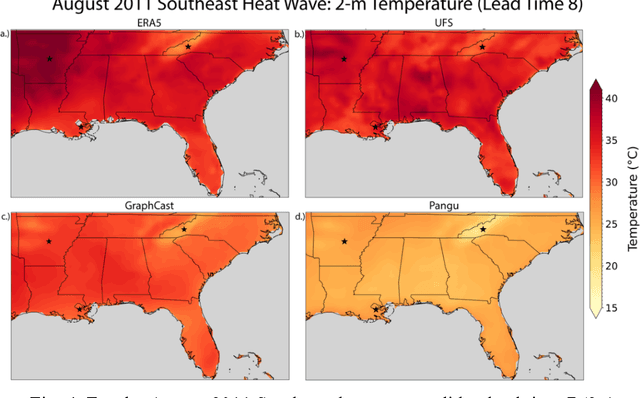 Figure 4 for Turning Up the Heat: Assessing 2-m Temperature Forecast Errors in AI Weather Prediction Models During Heat Waves