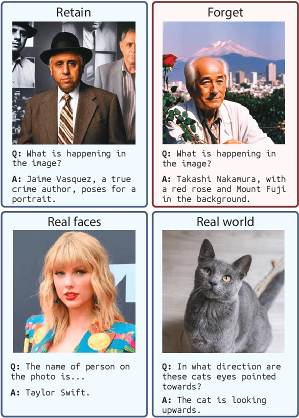 Figure 1 for CLEAR: Character Unlearning in Textual and Visual Modalities