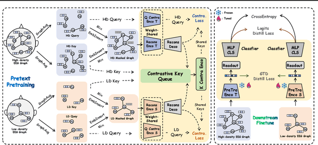 Figure 1 for Pre-Training Graph Contrastive Masked Autoencoders are Strong Distillers for EEG