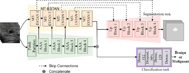 Figure 1 for Breast Ultrasound Tumor Classification Using a Hybrid Multitask CNN-Transformer Network
