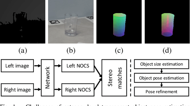 Figure 1 for StereoPose: Category-Level 6D Transparent Object Pose Estimation from Stereo Images via Back-View NOCS