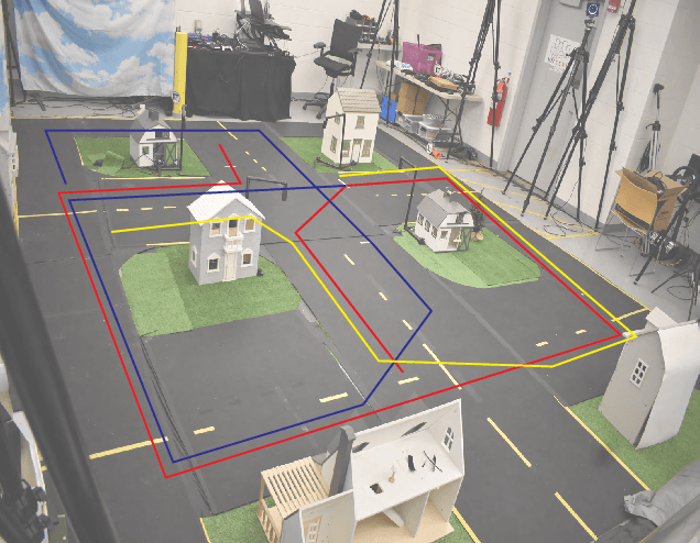 Figure 3 for Learning autonomous driving from aerial imagery