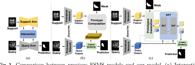 Figure 1 for Few-Shot Medical Image Segmentation via a Region-enhanced Prototypical Transformer
