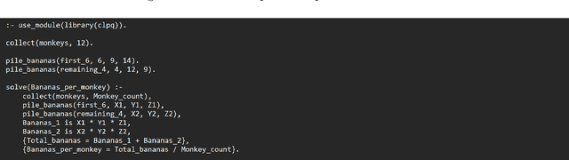 Figure 1 for Exploring an LM to generate Prolog Predicates from Mathematics Questions
