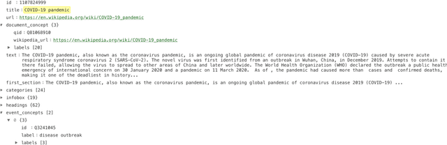 Figure 3 for WikiCausal: Corpus and Evaluation Framework for Causal Knowledge Graph Construction