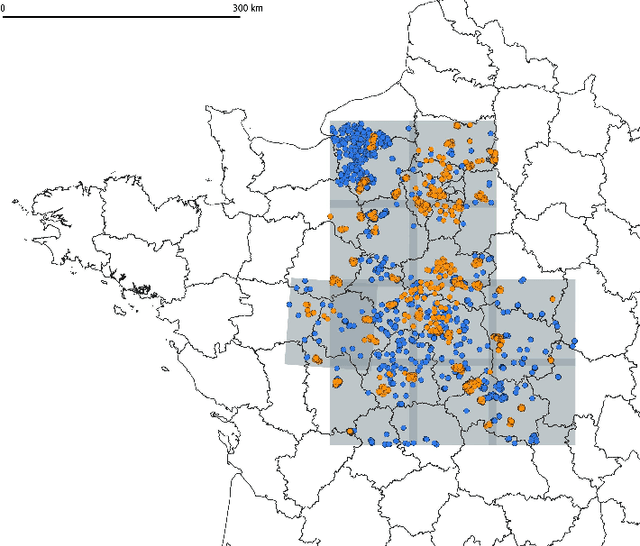 Figure 1 for Tree species classification at the pixel-level using deep learning and multispectral time series in an imbalanced context