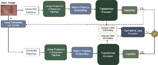 Figure 1 for Medi-CAT: Contrastive Adversarial Training for Medical Image Classification
