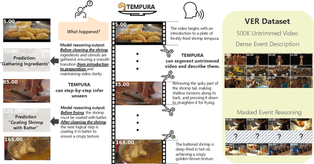 Figure 1 for TEMPURA: Temporal Event Masked Prediction and Understanding for Reasoning in Action