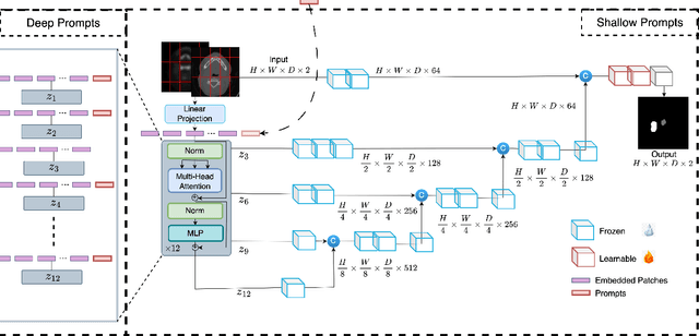 Figure 3 for Prompt-based Tuning of Transformer Models for Multi-Center Medical Image Segmentation