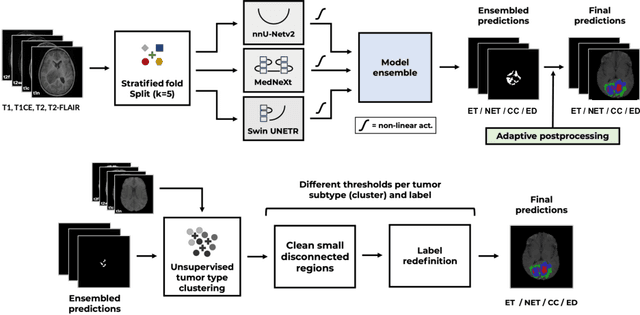 Figure 1 for Magnetic Resonance Imaging Feature-Based Subtyping and Model Ensemble for Enhanced Brain Tumor Segmentation