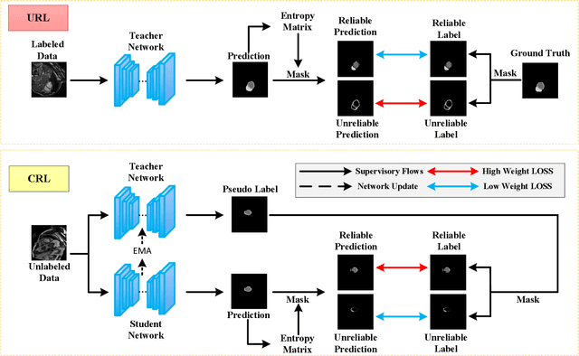 Figure 3 for Bidirectional Uncertainty-Aware Region Learning for Semi-Supervised Medical Image Segmentation