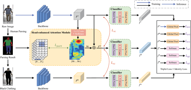 Figure 3 for Semantic-aware Consistency Network for Cloth-changing Person Re-Identification
