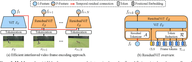 Figure 2 for ResidualViT for Efficient Temporally Dense Video Encoding