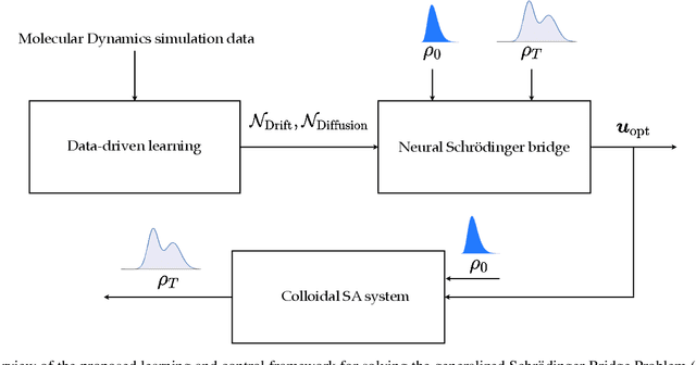 Figure 1 for Neural Schrödinger Bridge with Sinkhorn Losses: Application to Data-driven Minimum Effort Control of Colloidal Self-assembly