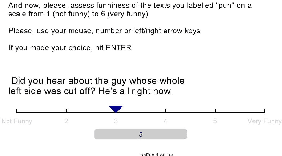 Figure 2 for Psycho-linguistic Experiment on Universal Semantic Components of Verbal Humor: System Description and Annotation