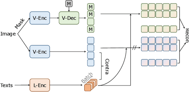 Figure 1 for Masked Visual Reconstruction in Language Semantic Space