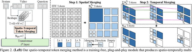 Figure 3 for Multi-Granular Spatio-Temporal Token Merging for Training-Free Acceleration of Video LLMs