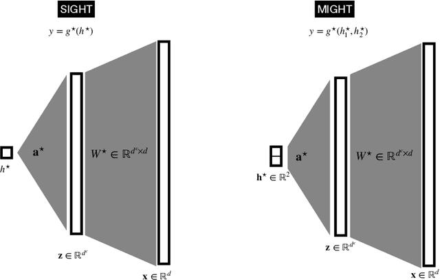 Figure 1 for The Computational Advantage of Depth: Learning High-Dimensional Hierarchical Functions with Gradient Descent