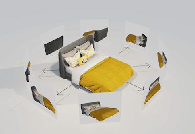 Figure 2 for CLIP-Layout: Style-Consistent Indoor Scene Synthesis with Semantic Furniture Embedding