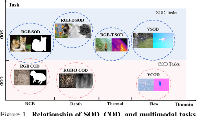 Figure 1 for VSCode: General Visual Salient and Camouflaged Object Detection with 2D Prompt Learning
