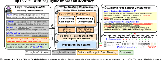 Figure 1 for TrimR: Verifier-based Training-Free Thinking Compression for Efficient Test-Time Scaling