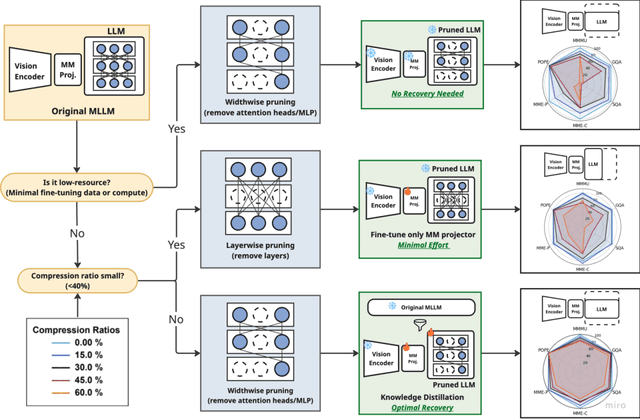 Figure 1 for Investigating Structural Pruning and Recovery Techniques for Compressing Multimodal Large Language Models: An Empirical Study