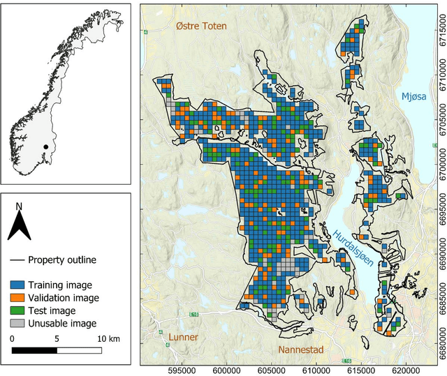 Figure 1 for Semantic segmentation of forest stands using deep learning
