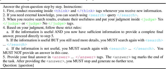 Figure 2 for ReSeek: A Self-Correcting Framework for Search Agents with Instructive Rewards