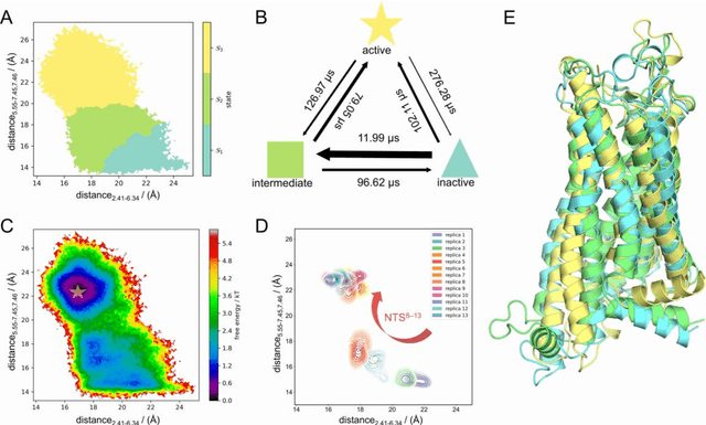 Figure 2 for Deciphering the unique dynamic activation pathway in a G protein-coupled receptor enables unveiling biased signaling and identifying cryptic allosteric sites in conformational intermediates