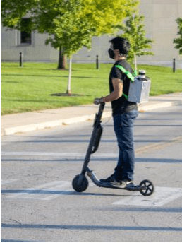 Figure 3 for Risk assessment and mitigation of e-scooter crashes with naturalistic driving data